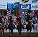 USMC Mounted Color Guard at the Redding Rodeo