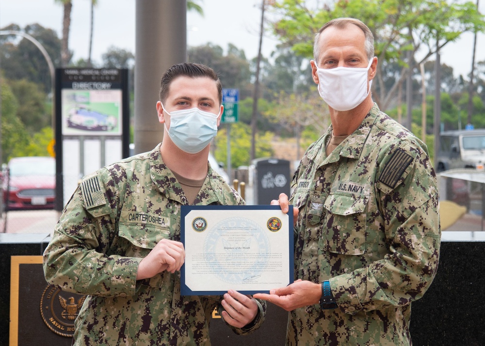 NMRTC San Diego Shipmate of the Month