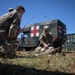 Air Defense Artillery trains in Croatia