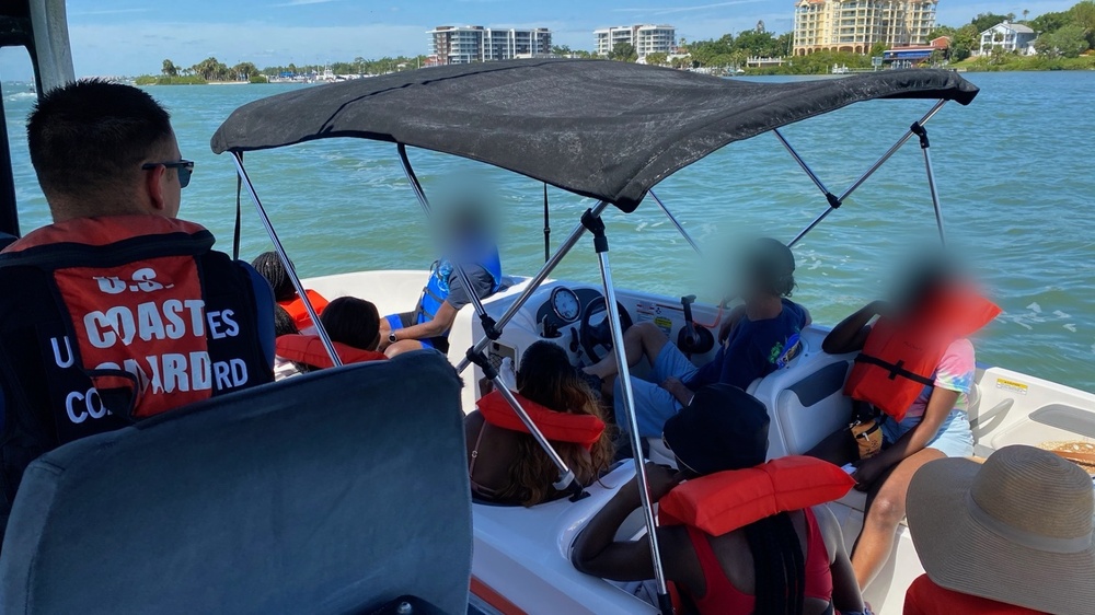 Coast Guard Halts Illegal Charter Seminole Boat Ramp