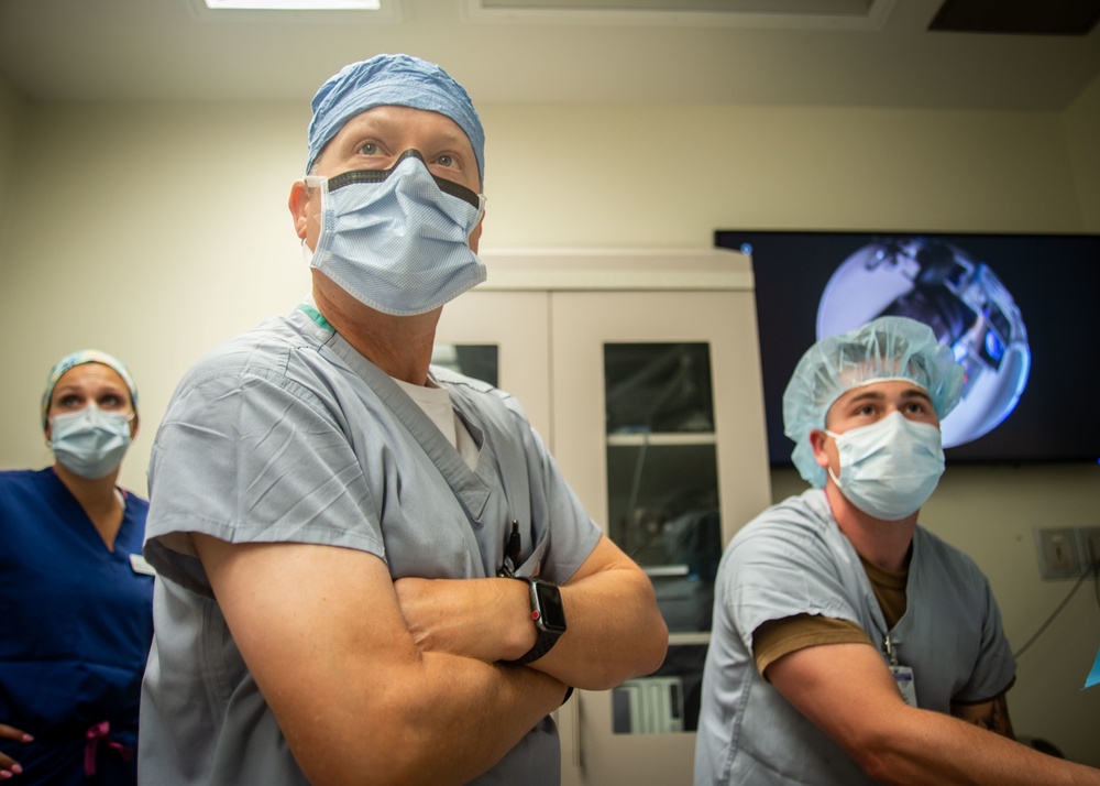 NMCSD’s VMOC Hosts First Multi-Site Surgical Telementoring Session