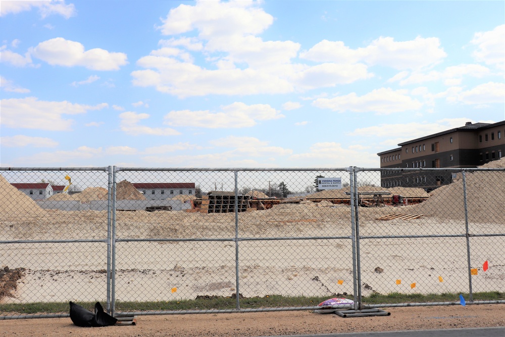 Second Fort McCoy barracks construction project continues