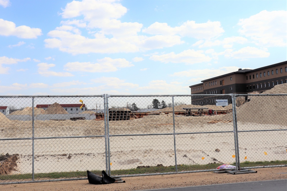 Second Fort McCoy barracks construction project continues