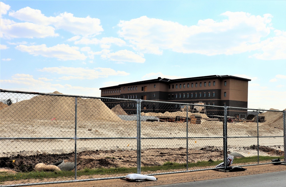 Second Fort McCoy barracks construction project continues