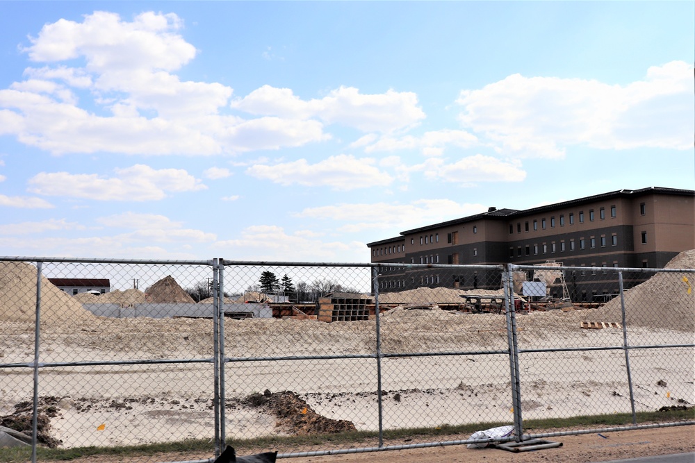 Second Fort McCoy barracks construction project continues