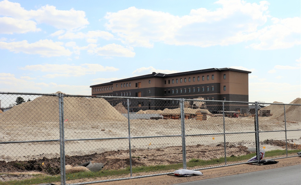 Second Fort McCoy barracks construction project continues