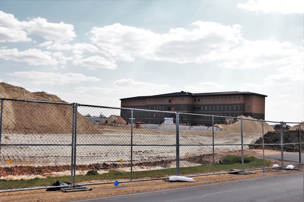 Second Fort McCoy barracks construction project continues