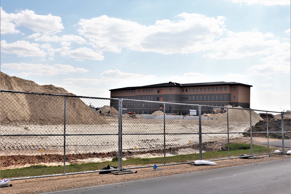 Second Fort McCoy barracks construction project continues