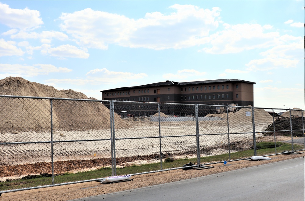 Second Fort McCoy barracks construction project continues