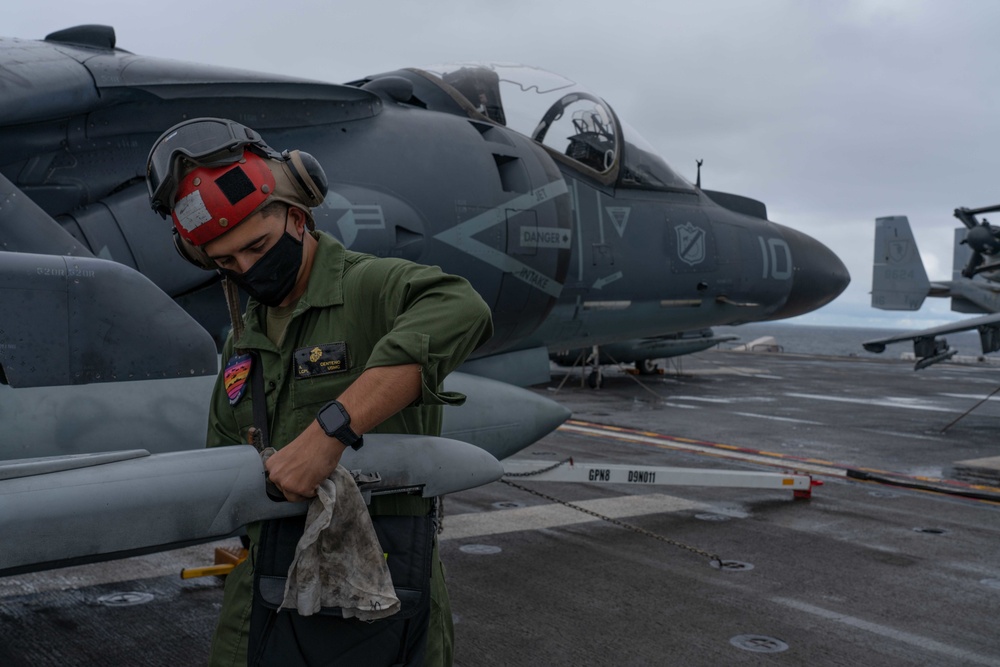 USS ESSEX Underway Operations