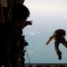 U.S. Air Force Pararescue Airmen and U.S. Navy Explosive Ordnance Disposal members Jump in East Africa