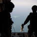 U.S. Air Force Pararescue Airmen and U.S. Navy Explosive Ordnance Disposal members Jump in East Africa