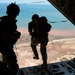 U.S. Air Force Pararescue Airmen and U.S. Navy Explosive Ordnance Disposal members Jump in East Africa