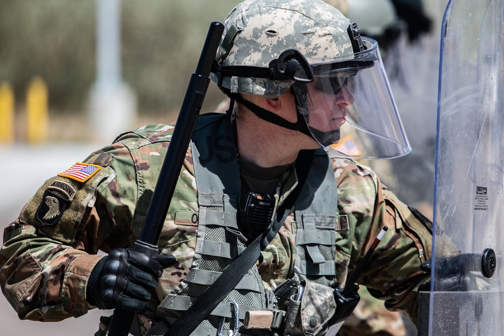 Utah Guardsmen complete National Guard Reaction Force training Utah Guardsmen complete National Guard Reaction Force training