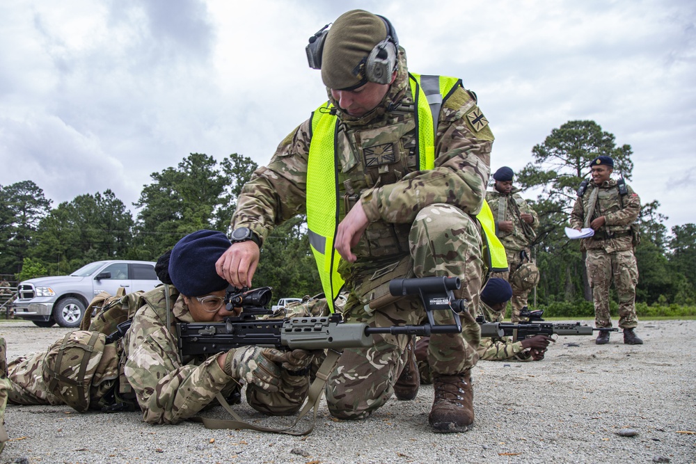 Royal Bermuda Regiment conducts a live fire exercise during Exercise Island Warrior