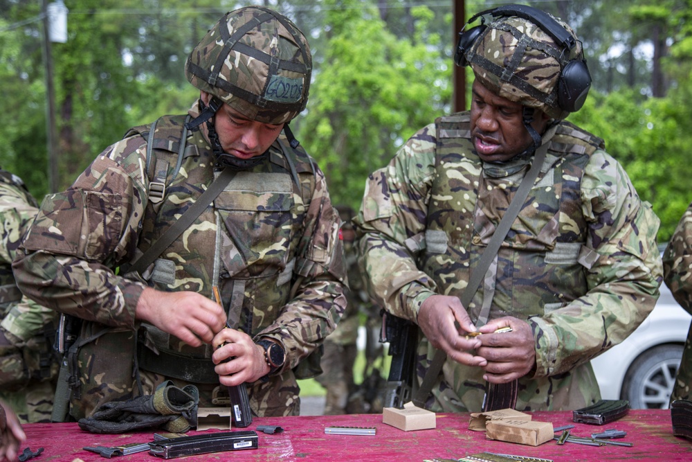 Royal Bermuda Regiment conducts a live fire exercise during Exercise Island Warrior