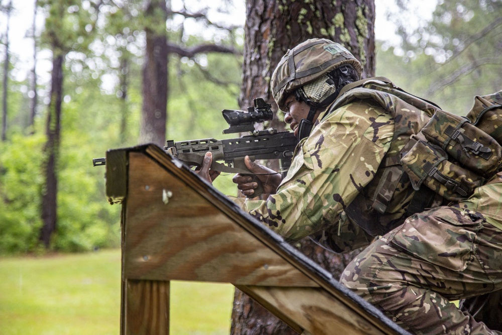 Royal Bermuda Regiment conducts a live fire exercise during Exercise Island Warrior