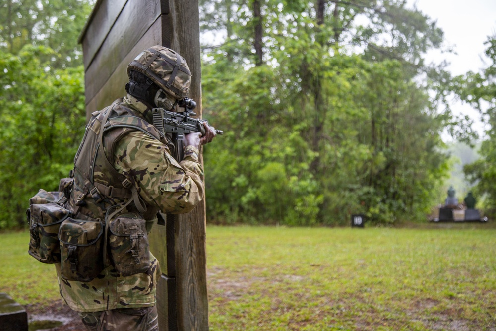 Royal Bermuda Regiment conducts a live fire exercise during Exercise Island Warrior