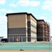 April 2021 barracks construction project operations at Fort McCoy