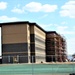 April 2021 barracks construction project operations at Fort McCoy