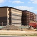 April 2021 barracks construction project operations at Fort McCoy