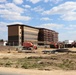 April 2021 barracks construction project operations at Fort McCoy