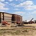 April 2021 barracks construction project operations at Fort McCoy