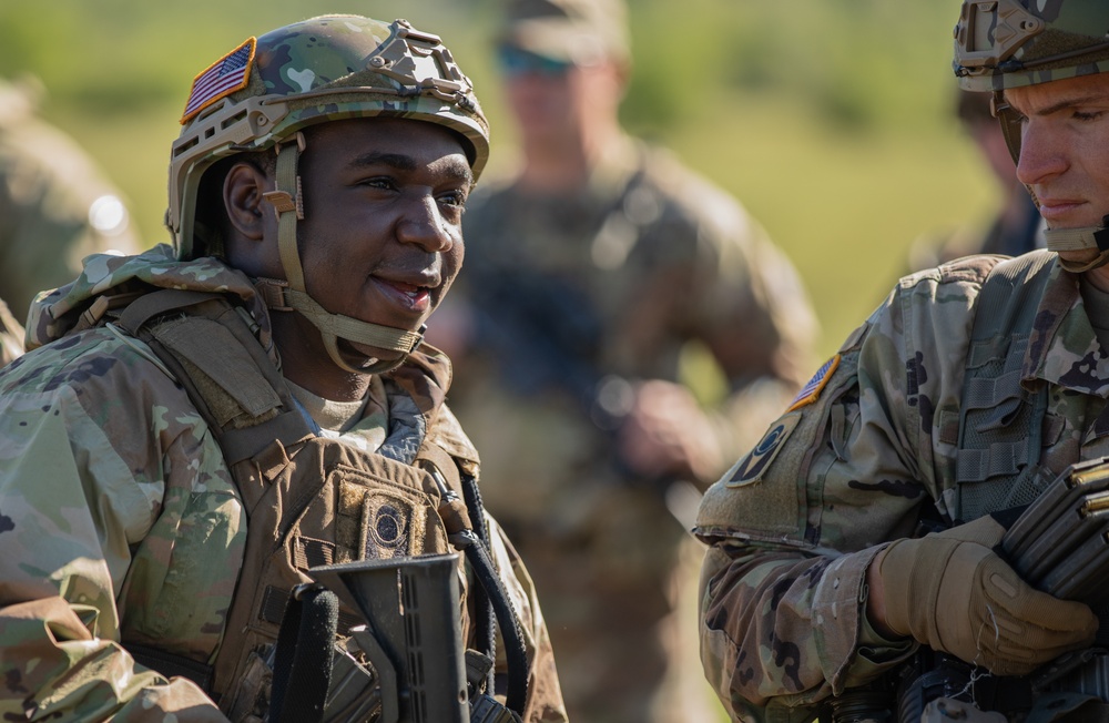 53rd IBCT conducts range operations at Manjača Training Area, Bosnia and Herzegovina for Immediate Response 21