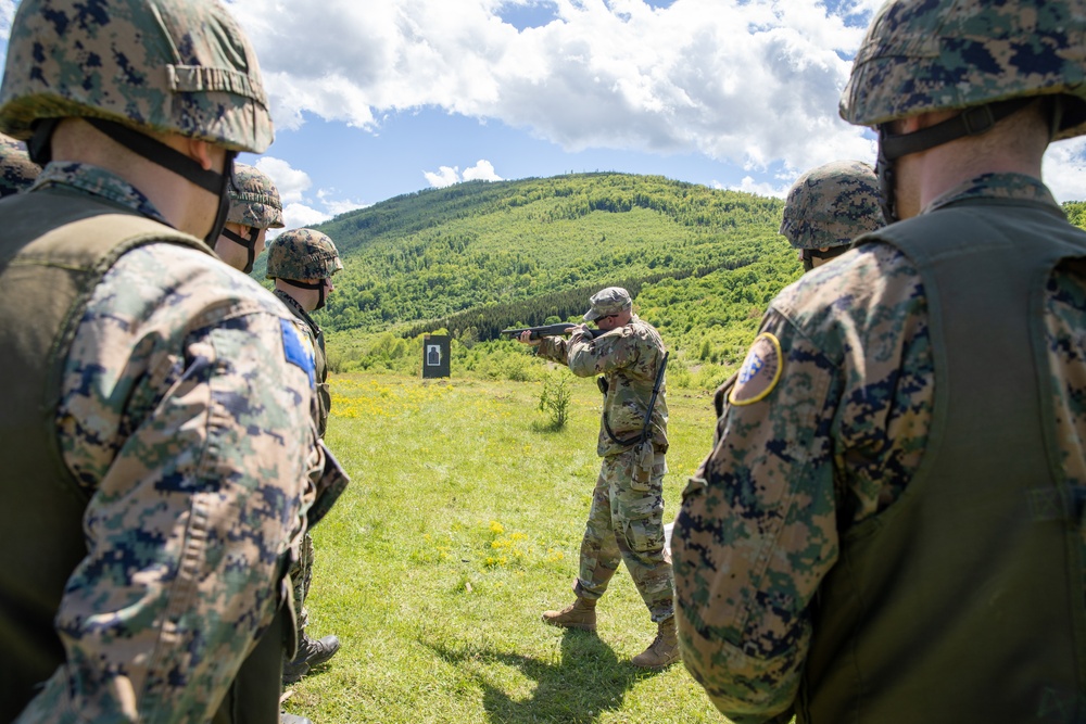 53rd IBCT conducts range operations at Manjača Training Area, Bosnia and Herzegovina for Immediate Response 21