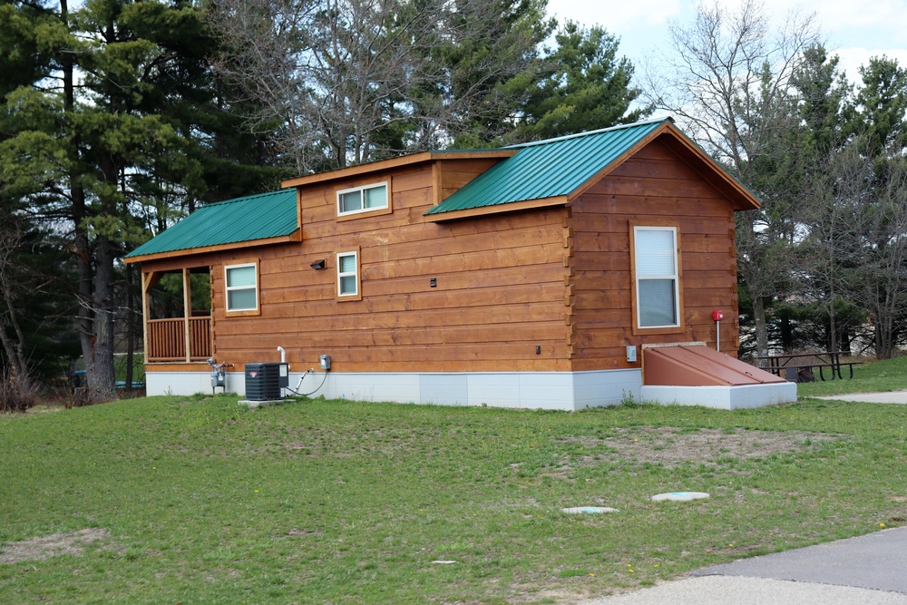 Cabins at Fort McCoy's Pine View Campground