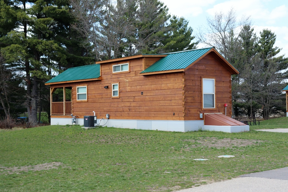 Cabins at Fort McCoy's Pine View Campground