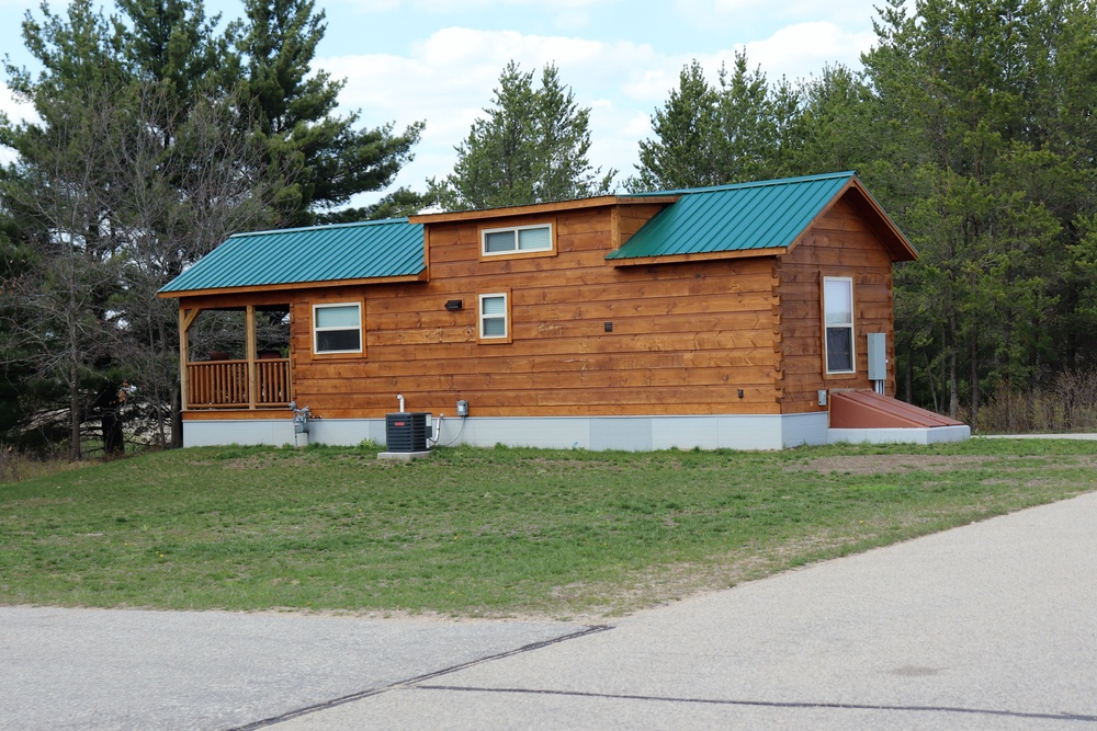 Cabins at Fort McCoy's Pine View Campground