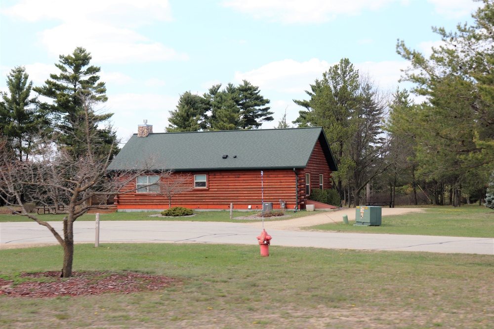 Cabins at Fort McCoy's Pine View Campground