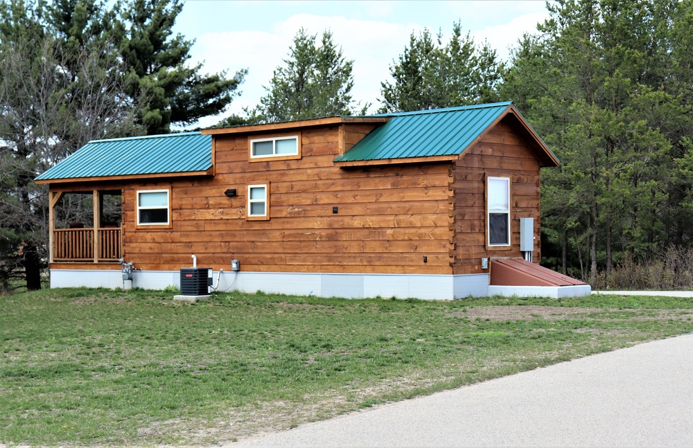 Cabins at Fort McCoy's Pine View Campground