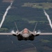 U.S. Air Force F-35As and French Rafales perform formation flight over France