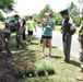 461st Air Control Wing Volunteers Clean Turner Park