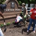 461st Air Control Wing Volunteers Clean Turner Park