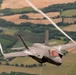 U.S. Air Force F-35As and French Rafales perform formation flight over France