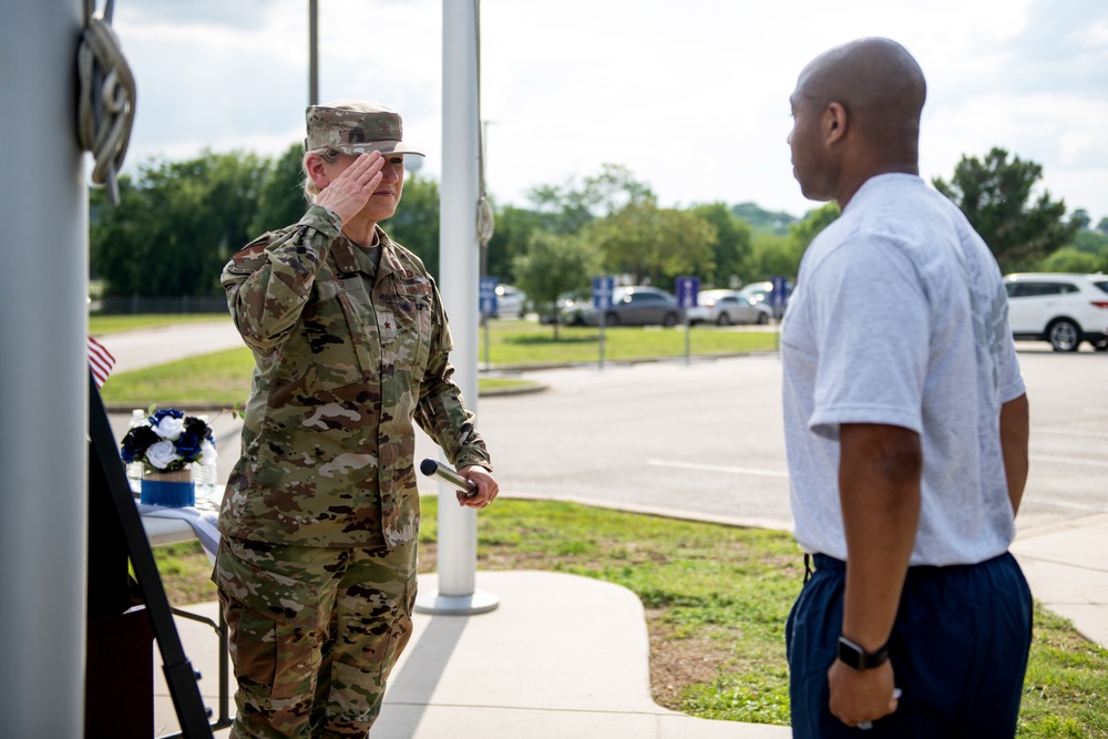 JBSA-Lackland ends Police Week with retreat ceremony