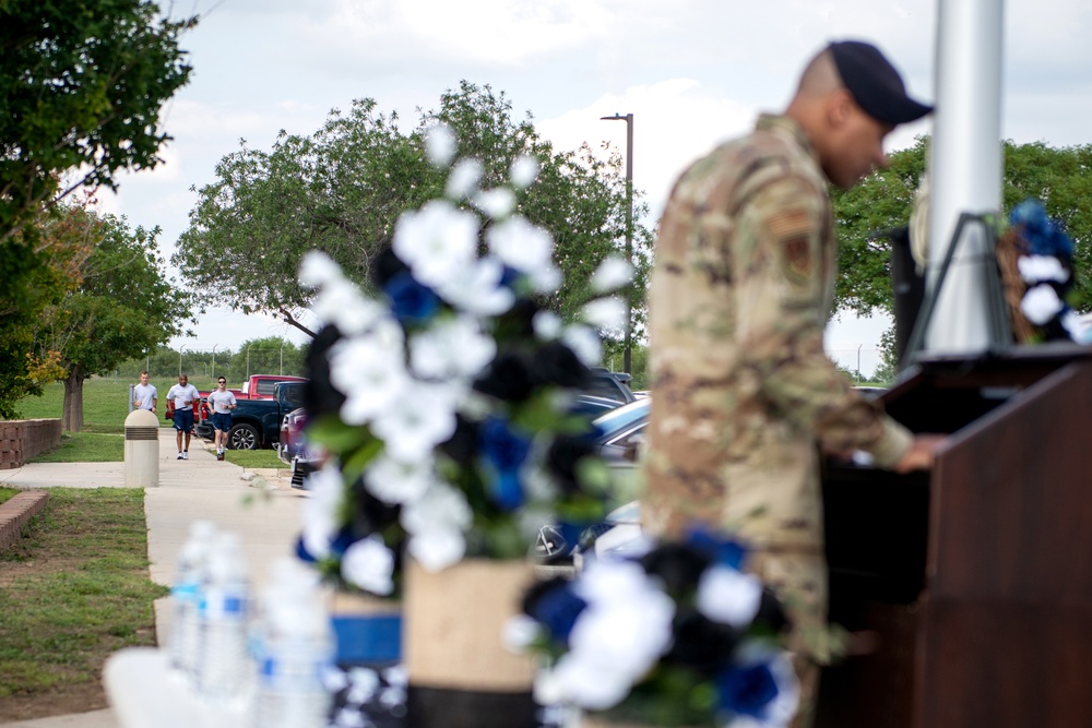 JBSA-Lackland ends Police Week with retreat ceremony