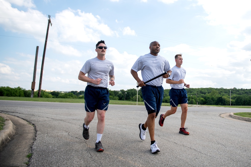 JBSA-Lackland ends Police Week with retreat ceremony