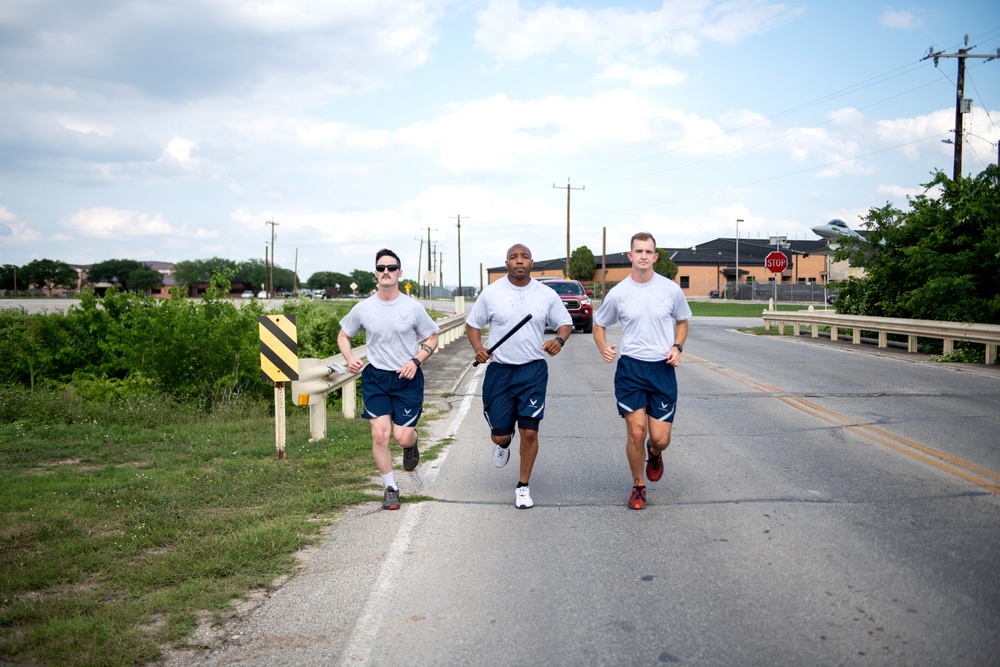 JBSA-Lackland ends Police Week with retreat ceremony