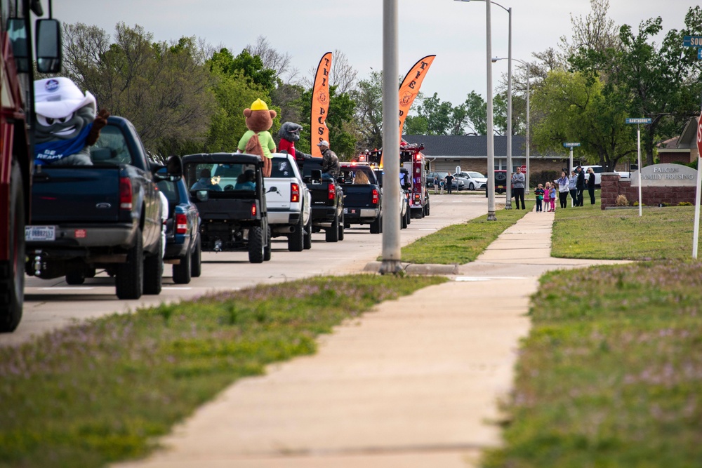 Month of the Military Child Parade salutes local children