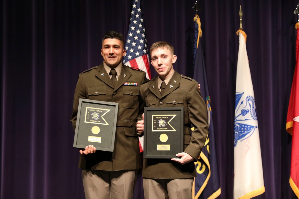 Kansas ROTC program commissions first officers in nearly 30 years