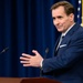 Pentagon Press Secretary John F. Kirby briefs media