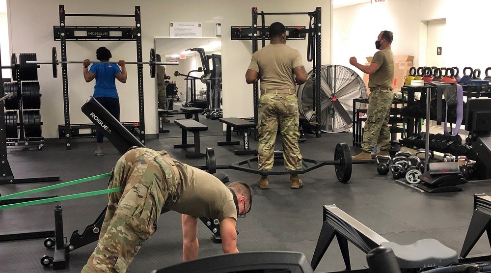 DVIDS - News - Army Recovery Care Program Soldiers pump iron, lift spirits