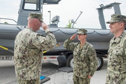 EODMU6 Holds Change of Command