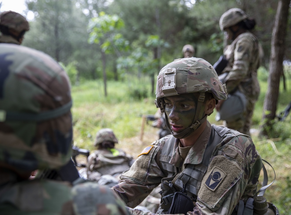 53rd IBCT's Brigade Support Battalion trains with Albanian partners