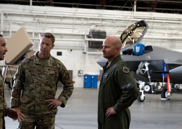 USINDOPACOM leadership and Sen. Sullivan visit Eielson