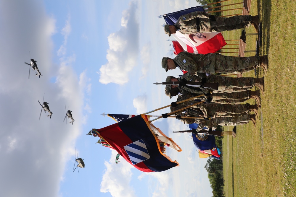 The 3rd Infantry Division hosts Twilight Tattoo during Marne Week